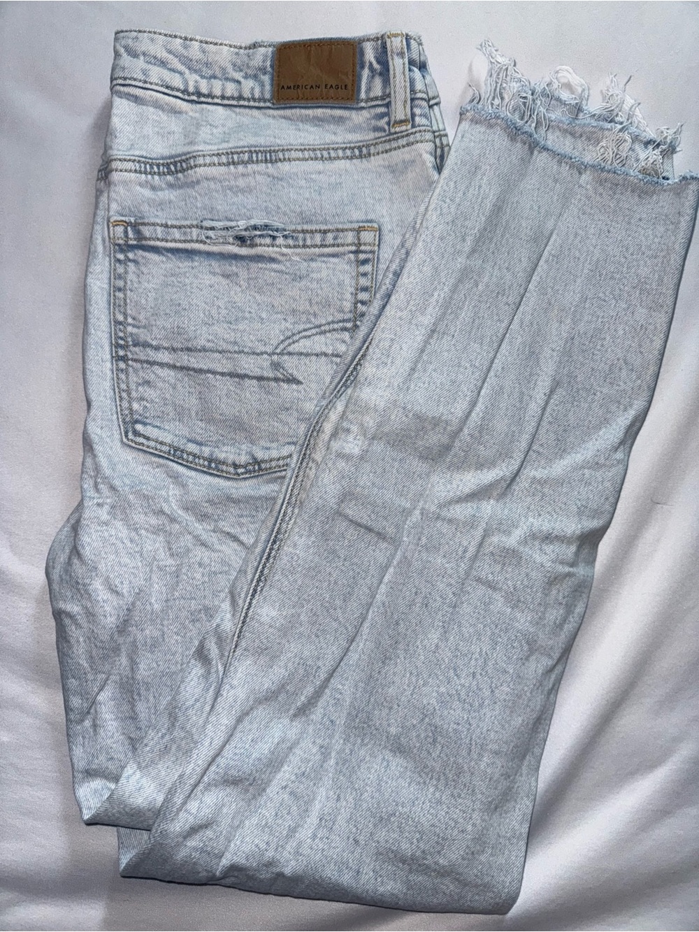 American Eagle Ripped Mom Jeans